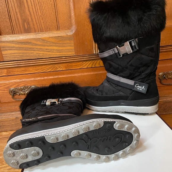 COACH signature boots - Picture 4 of 5